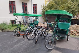 Tour privato in bici (E) di Berlino con risciò extra fino a 7 ospiti