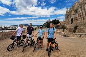 Tour storico in bici elettrica di 3 ore a Palma di Maiorca