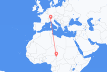 N Djamena to Milan