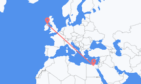 Flights from Egypt to Northern Ireland