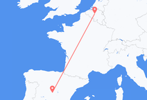 Flights from Madrid to Brussels