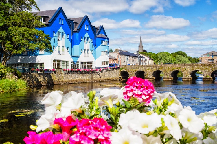 photo of view of City centre of Sligo, County Galway, Ireland.