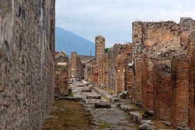 Einkaferð og leiðsögn til Pompeii frá Positano