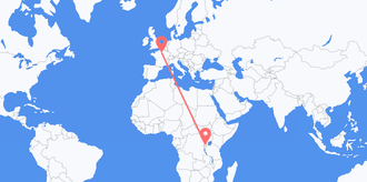 Voli dal Ruanda per la Francia