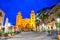 photo ofCefalu, Sicily, Italy: Night view of the town square with The Cathedral or Basilica of Cefalu, Duomo di Cefalu, a Roman Catholic church built in the Norman style