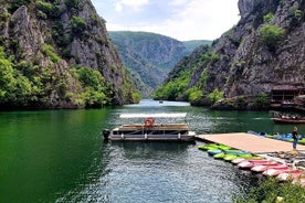 Excursion d'une demi-journée : canyon Matka et montagne Vodno au départ de Skopje