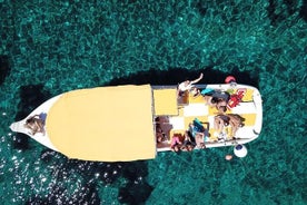 Excursion en bateau à la grotte bleue et à Hvar : petit groupe depuis Split ou Brac