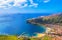 Photo of beach aerial view of Machico bay and Cristiano Ronaldo International airport in Madeira, Portugal.