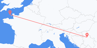 Serbia to Guernsey