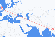 Flights from Vientiane to Birmingham