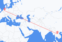 Vols de Vientiane pour Dortmund