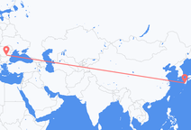 Flights from Kagoshima to Bucharest