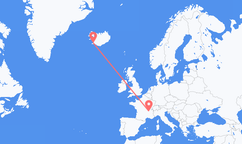 Flights from Lyon to Reykjavík