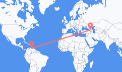 Flights from Caracas to Tbilisi