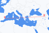 Yerevan to Alicante