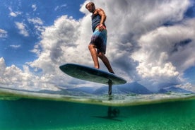 Lezione privata di tavola da surf volante elettrica sul Lago di Garda