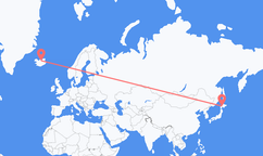 Vuelos de Sapporo a Akureyri