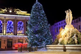 Unusual track game on Christmas markets in Montpellier