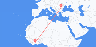 Côte d’Ivoire to Romania
