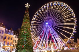 Unusual track game on Christmas markets in Lille