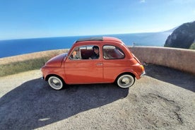 Privétour in een vintage Fiat 500 aan de kust van Amalfi