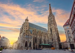 Church Heiliger Franz of Assisi at Mexikoplatz, Vienna, Austria.