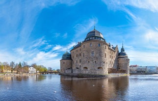 Canal in the historic centre of Gothenburg, Sweden.