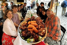 Tour gastronomico a piedi di Roma per piccoli gruppi: Trastevere, Campo de' Fiori, Ghetto ebraico