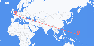 Vuelos de Micronesia a Francia