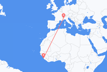 Freetown to Turin