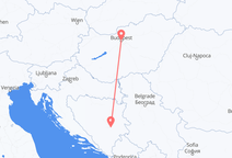 Flights from Budapest to Sarajevo