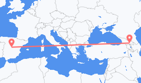 Flights from Spain to Georgia