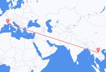 Vientiane to Nice