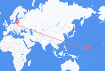 Flights from Majuro to Warsaw