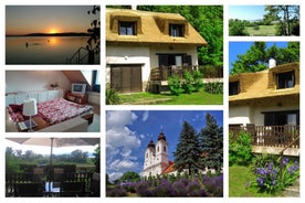 Peace & Beach House in Tihany, Sajkod