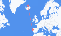 Flights from Lisbon to Akureyri