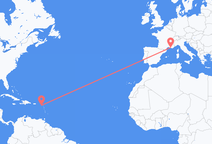 Flüge von Sankt Kitts nach Marseille