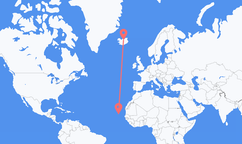 Flights from Sal to Akureyri