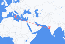 Mumbai to Valletta