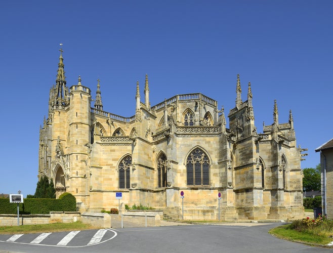 Basilica in L'Epine, Champagne, France, Route to Santiago de Compostela, UNESCO