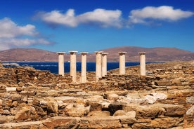 Paseo en barco de Paros a Mykonos y Delos