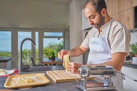 Cooking class in a villa with Palermo view