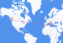 Flights from Vancouver to Valletta