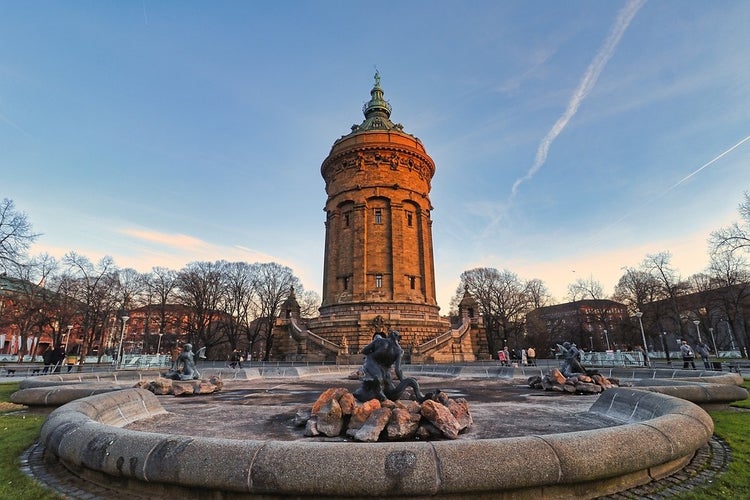 Photo of Mannheim Germany, by Alex Fox-fountain