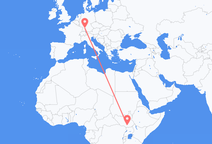 Juba to Stuttgart