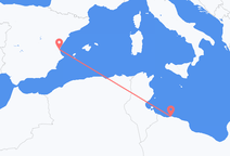 Tripoli to Valencia