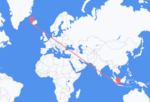 Flights from Jakarta to Reykjavík