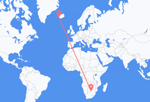 Flights from Gaborone to Reykjavík