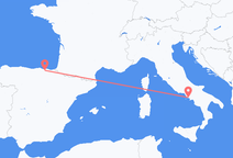 从那不勒斯飞往毕尔巴鄂的航班