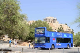 Athens, Piraeus, and Coastline: Blue Hop-On Hop-Off Bus